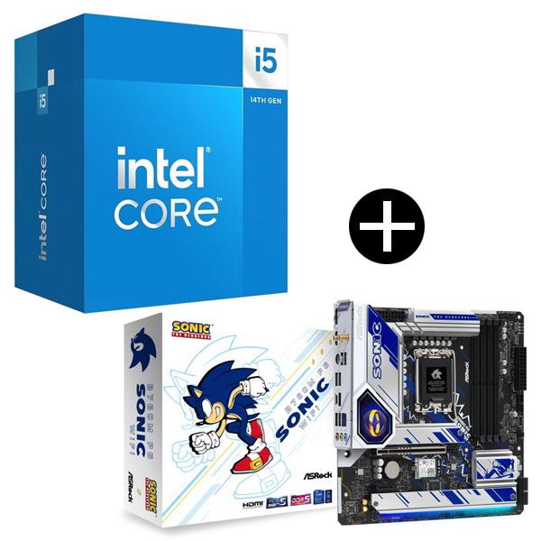 Intel Corei5-14500 CPU + ASRock B760M PG SONIC WiF...