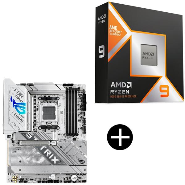 AMD Ryzen 9 9950X3D CPU + ASUS ROG-STRIX X870-A GA...
