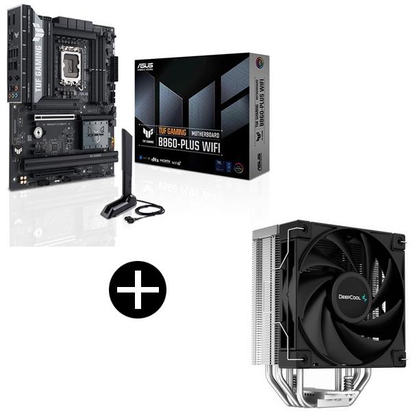 ASUS TUF GAMING B860-PLUS WIFI マザーボード + DEEPCOOL R...
