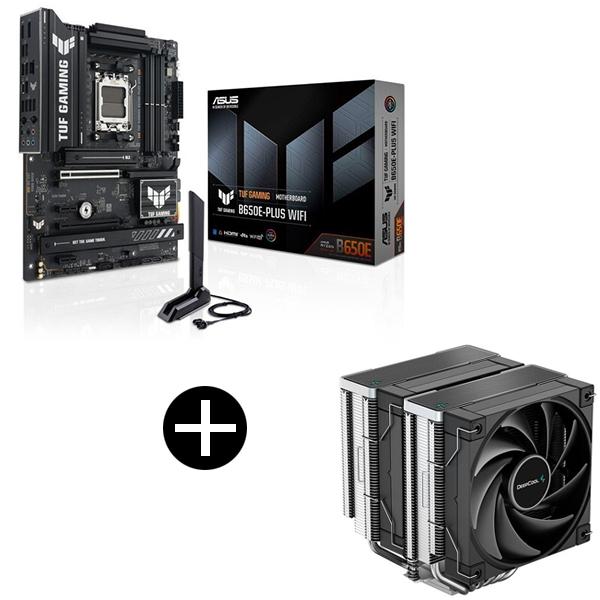 ASUS TUF GAMING B650E-PLUS WIFI マザーボード + DEEPCOOL ...