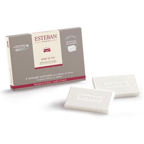 日本香堂 ESTEBAN(エステバン) エスプリ ド テ カーフレグランスリフィル 2個入 5232...