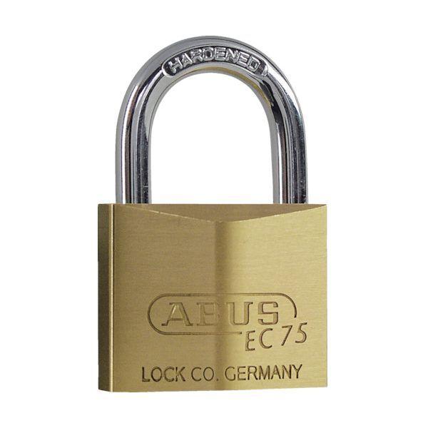 ABUS EC7540KD 真鍮南京錠 EC75-40 ディンプルシリンダー バラ番 メーカー直送