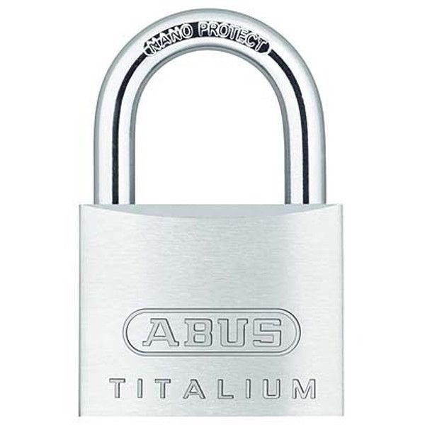 ABUS 64TI20KD 南京錠 タイタリウム 64TI-20 バラ番 メーカー直送