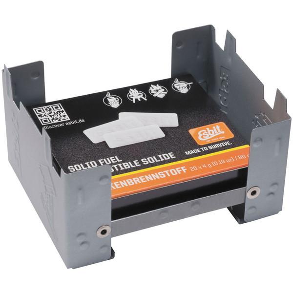 エスビット ポケットストーブ スタンダード 固形燃料 4g×20個 ES20920000 Esbit
