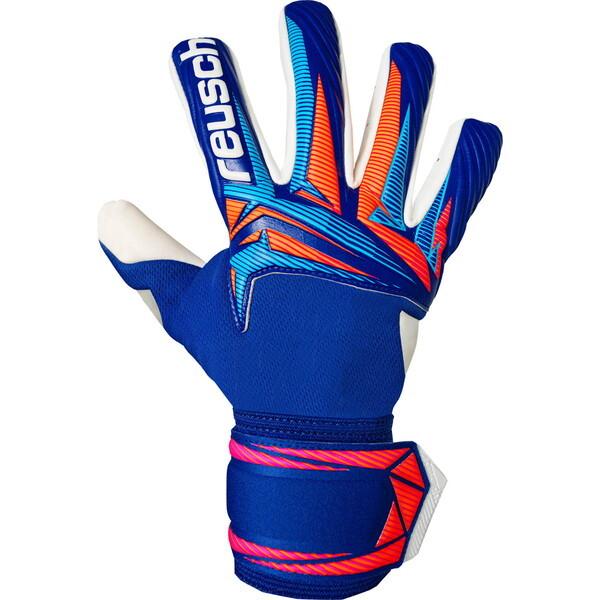 REUSCH ロイシュ アトラクト ゴールドX NC シャープブルー/ホワイト/ショッキングオレンジ...