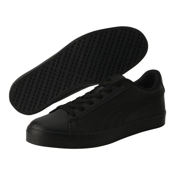 PUMA プーマ スポーツシューズ V コート バルク EB ブラック 23cm 389908 02
