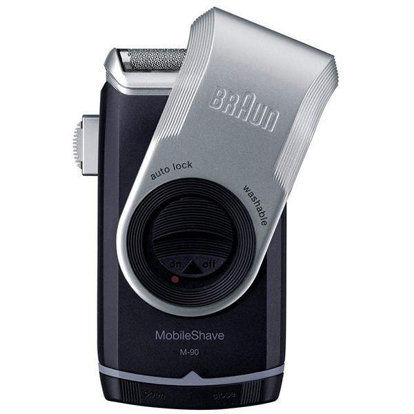 BRAUN(ブラウン) M-90 モバイルシェイブ 携帯用電気シェーバー 往復式 1枚刃 髭剃り