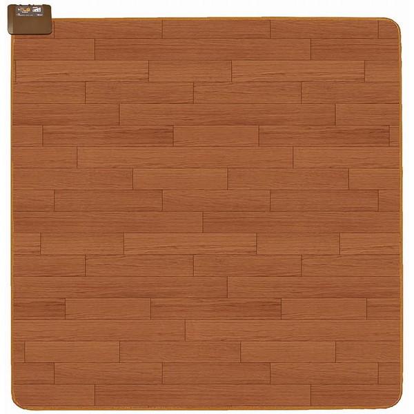 ホットカーペット 広電 CWC201H-BW ブラウン フローリング調ホットカーペット 2畳 本体の...