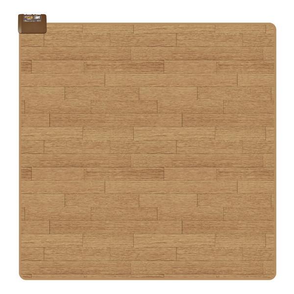 ホットカーペット 広電 CWC201H-CW ベージュ フローリング調ホットカーペット 2畳 本体の...