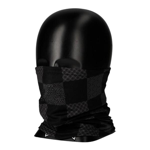 RIDEZ PNW-03 PIPES NECK WARMER BLACK CHECK