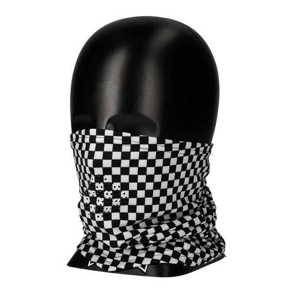 RIDEZ PNW-06 PIPES NECK WARMER BLACK/WHITE CHECK