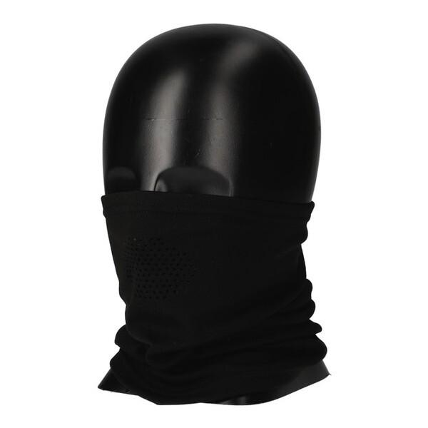 RIDEZ PNW-09 PIPES NECK WARMER SOLID BLACK