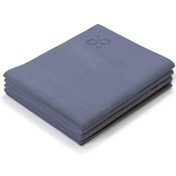 リアルストーン RSG111-MDN 折りたたみ 4mm ヨガマット ミッドナイト 折りたたみ 軽量...