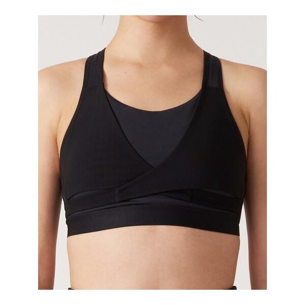 VSG ビスジー ミディアムサポートブラ VS-I002T-CD80-BLK ブラック