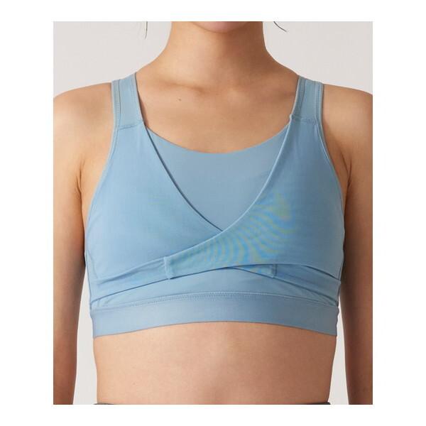 VSG ビスジー ミディアムサポートブラ VS-I002T-EF80-LBLU ライトブルー