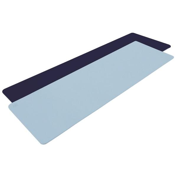 REAL STONE RS 8mm TPE ヨガマット LBL+NV RSG126 ライトブルー×ネ...