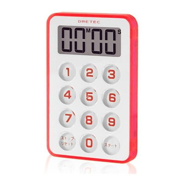DRETEC T-184RD レッド フラッシュタイマー