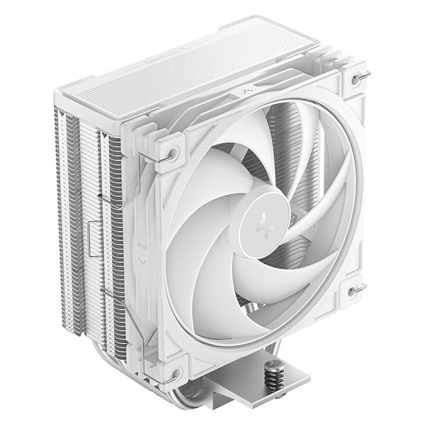 DEEPCOOL R-AG400-WHNPMG2-G ホワイト シングルタワー型空冷CPUクーラー ...