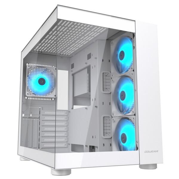 COUGAR CGR-5KA1W-RGB-J ホワイト ミドルタワーPCケース