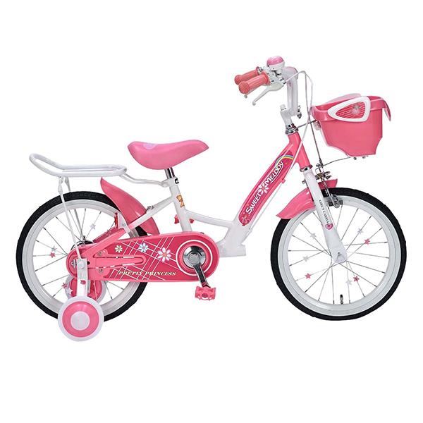 マイパラス MD-12 ピンク 子供用自転車（16インチ）補助輪付き