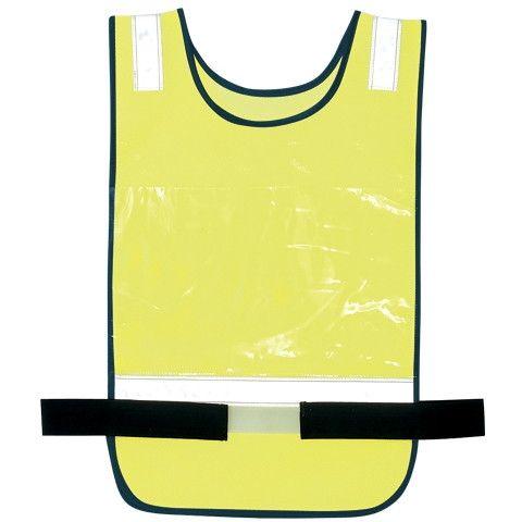 1318-8707-019 ゼッケンベスト イエロー