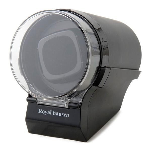 Royal hausen ロイヤルハウゼン ウォッチワインダー 1本巻き SR097 BK ブラック...