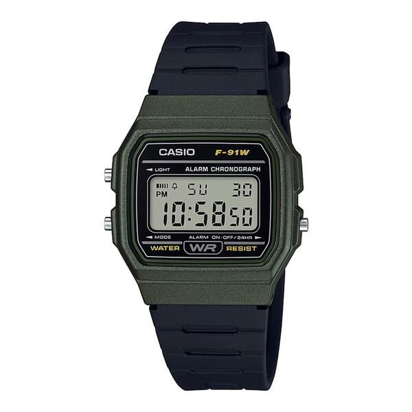 CASIO F-91WM-3AJH CASIO Collection POP クォーツ腕時計 (メン...