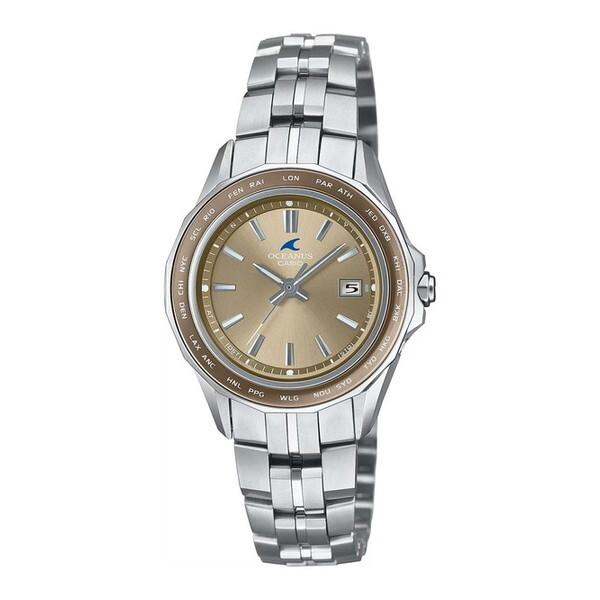 腕時計 時計 CASIO カシオ OCEANUS オシアナス マンタ レディース OCW-S40-5...