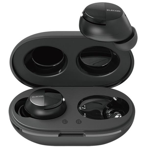 ワイヤレスイヤホン ELECOM エレコム LBT-TWS12BK ブラック 完全ワイヤレスイヤホン...