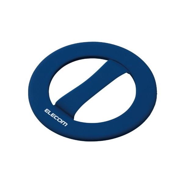 スマホリング ELECOM エレコム P-STBNCINV スマホグリップ ワイヤレス充電対応 落下...