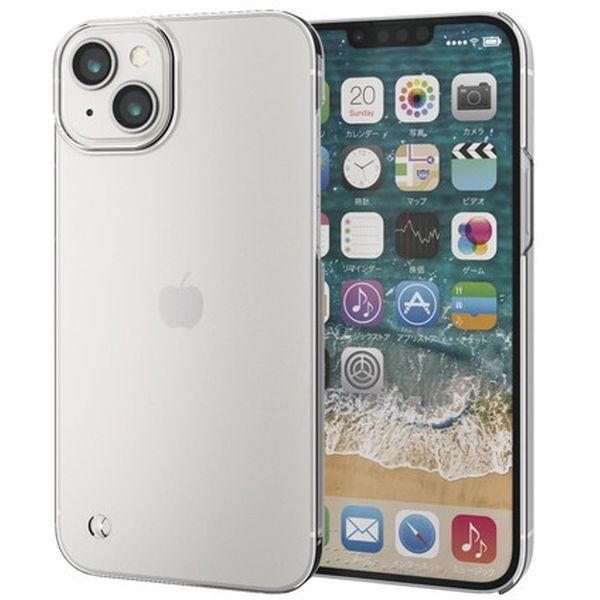 PM-A22BPVCR クリア iPhone14 Plus ケース カバー ハード 軽量 薄型 カメ...