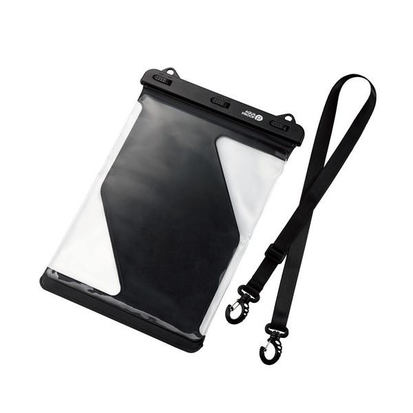 防水ケース ELECOM エレコム TB-WPSR13BK タブレット防水ケース 汎用 IPX8 ネ...