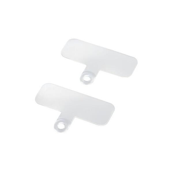 ストラップホルダー ELECOM エレコム P-STHD1PCR スマホストラップホールシート 1口...