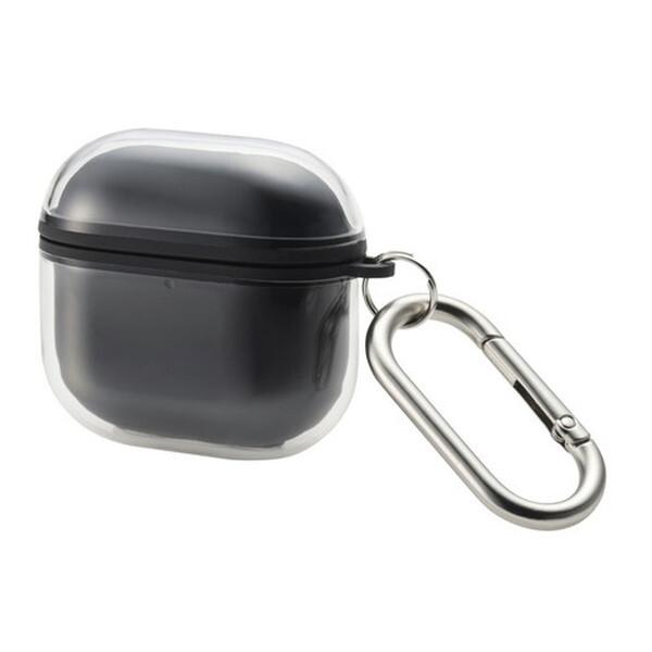 ELECOM AVA-AP06AIR2BK ブラック MUBRAIN AirPods 4 ケース ソ...