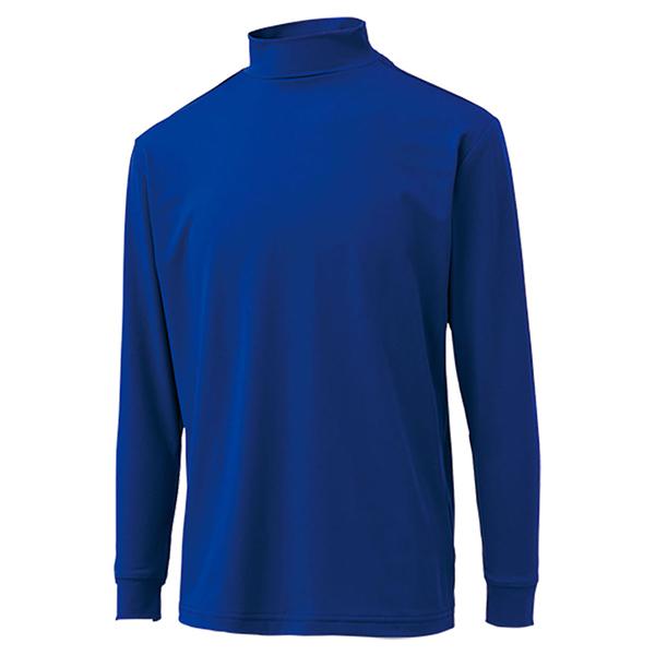 ZETT ゼット 野球ウエア 少年用 ハイネック 長袖 ライトフィットアンダーシャツ ロイヤルブルー...