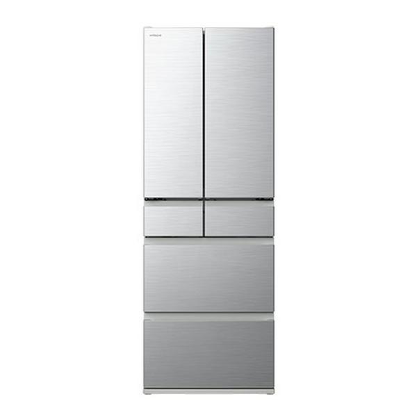 冷蔵庫 540L 二人暮らし 収納 日立 HITACHI R-H54T(S) シルバー フレンチドア