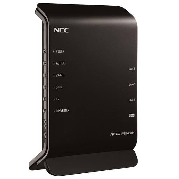 NEC PA-WG1200HS4 Aterm 無線LANルーター（IEEE802.11a/b/g/n...