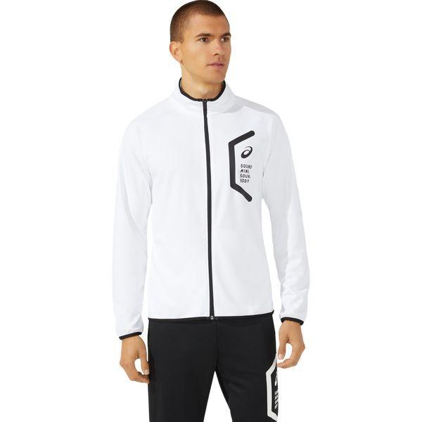 アシックス スポーツウエア ドライTRスリムジヤケツトRE Bホワイト M 2031D909 100