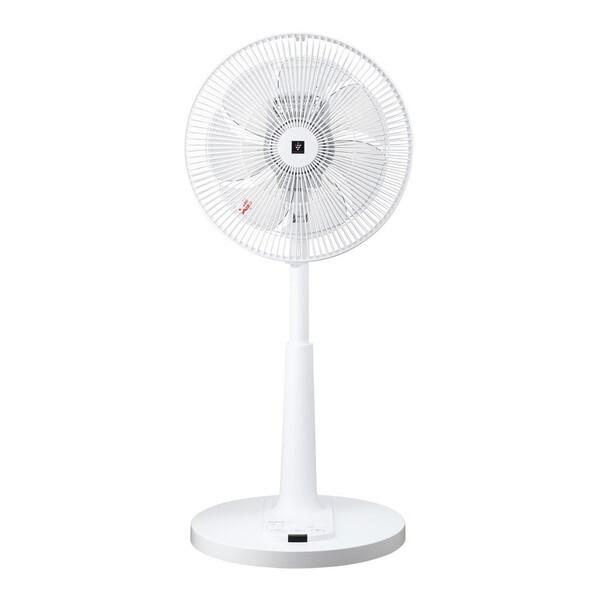 扇風機 風量3段階 リビング扇風機 首振り シャープ ACモーター搭載 リモコン付き プラズマクラス...