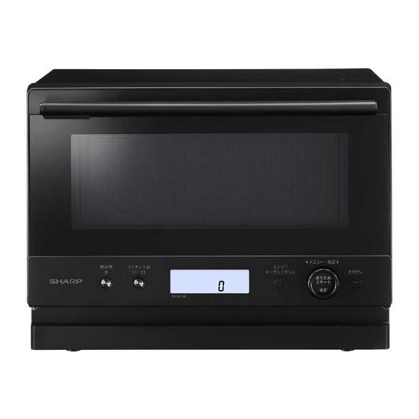 オーブンレンジ 18L シャープ RE-WF186-B ブラック PLAINLY フラットテーブル ...