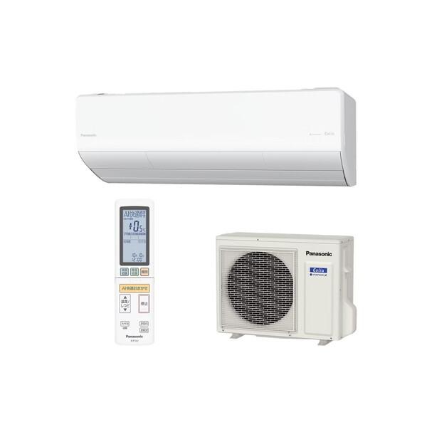 エアコン 8畳 冷暖房 パナソニック 工事対応可能 エオリア Eolia UXシリーズ クリスタルホ...