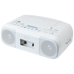 東芝 TY-CDS9(W) ホワイト CDラジカセの詳細画像2