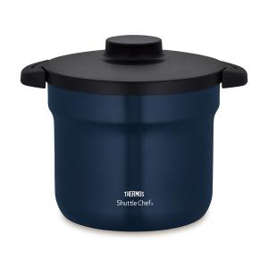 サーモス IH対応 真空保温調理器シャトルシェフ ネイビー KBJ-4502 NVY