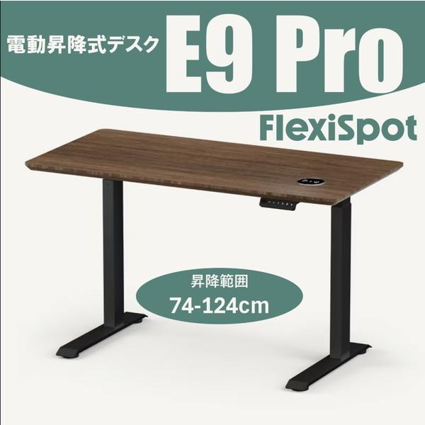 Flexispot E9PROB ブラック 電動昇降式デスク