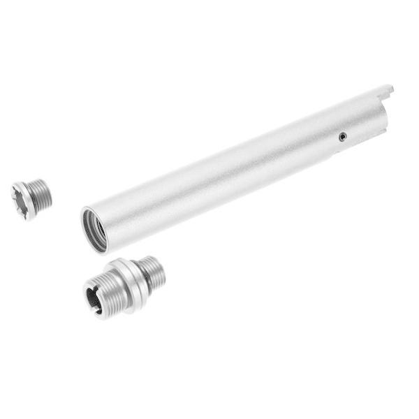 ハイキャパ5.1 2WAYアウターバレル シルバー LayLax