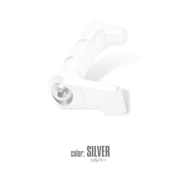 ハイキャパ カスタムマガジンキャッチ NEO シルバー LayLax