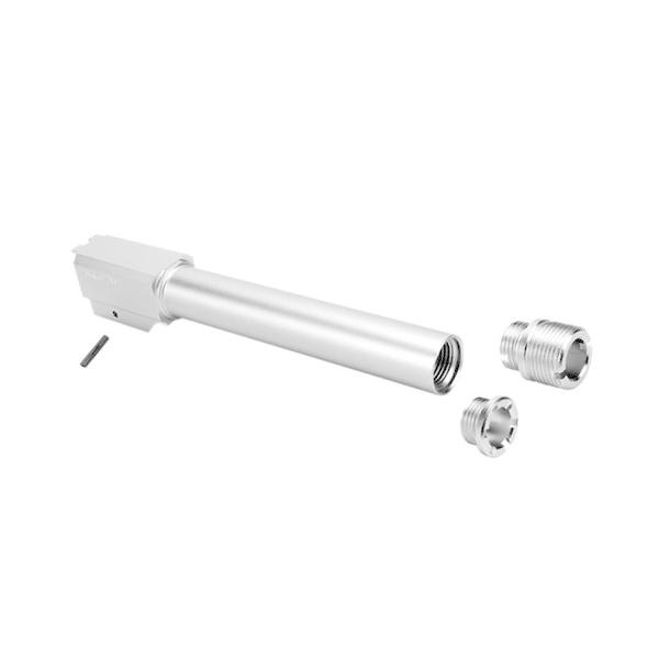 SIG AIR M17 ノンリコイル2WAYアウターバレル シルバー LayLax NINE BAL...