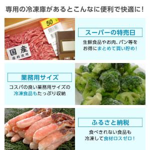 冷凍庫 小型 家庭用 99L MAXZEN チ...の詳細画像3