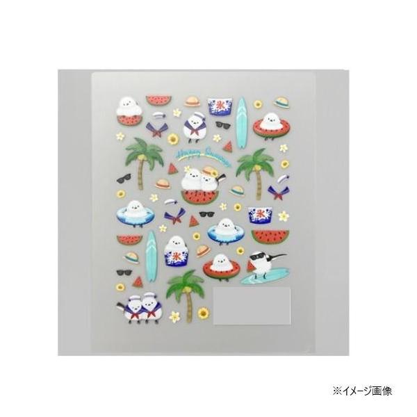 イングカワモト レジンクラブ レジンシール シマエナガ サマーVer. RC-SEG-104