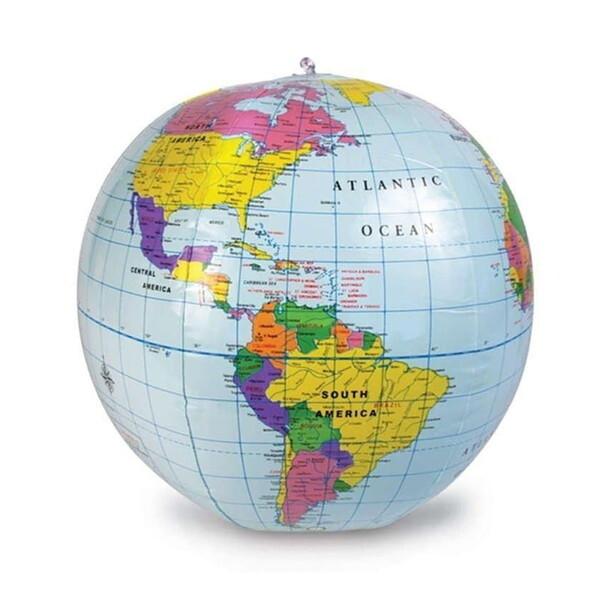 Learning Resources LSP 2432 Inflatable World Globe...